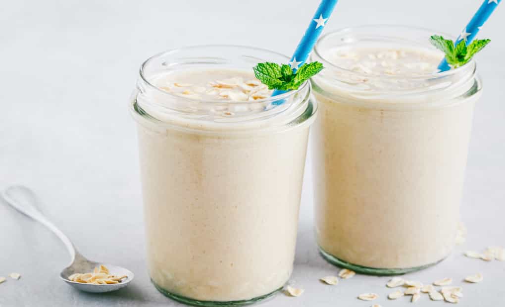 Healthy protein milkshake recipe