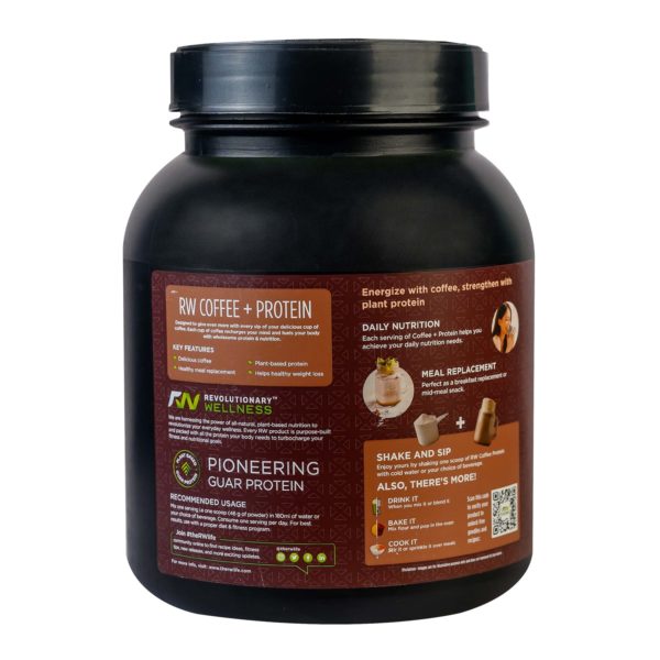 Coffee Protein 1kg - back