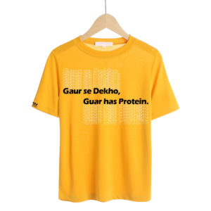 RW Gaur Se Dekho Guar Has Protein T-shirt