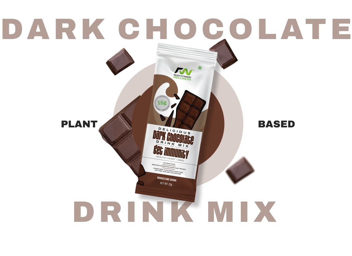 Drink Mix Dark Chocolate Sachet creative
