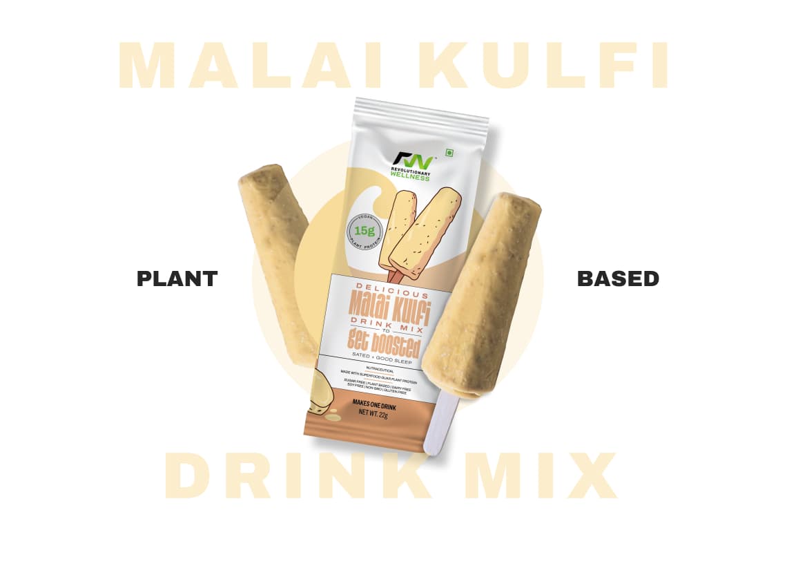 Malai Kulfi Drink Mix Sachet Creative