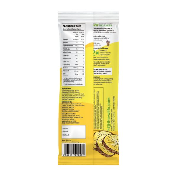 Pineapple Sachet facts