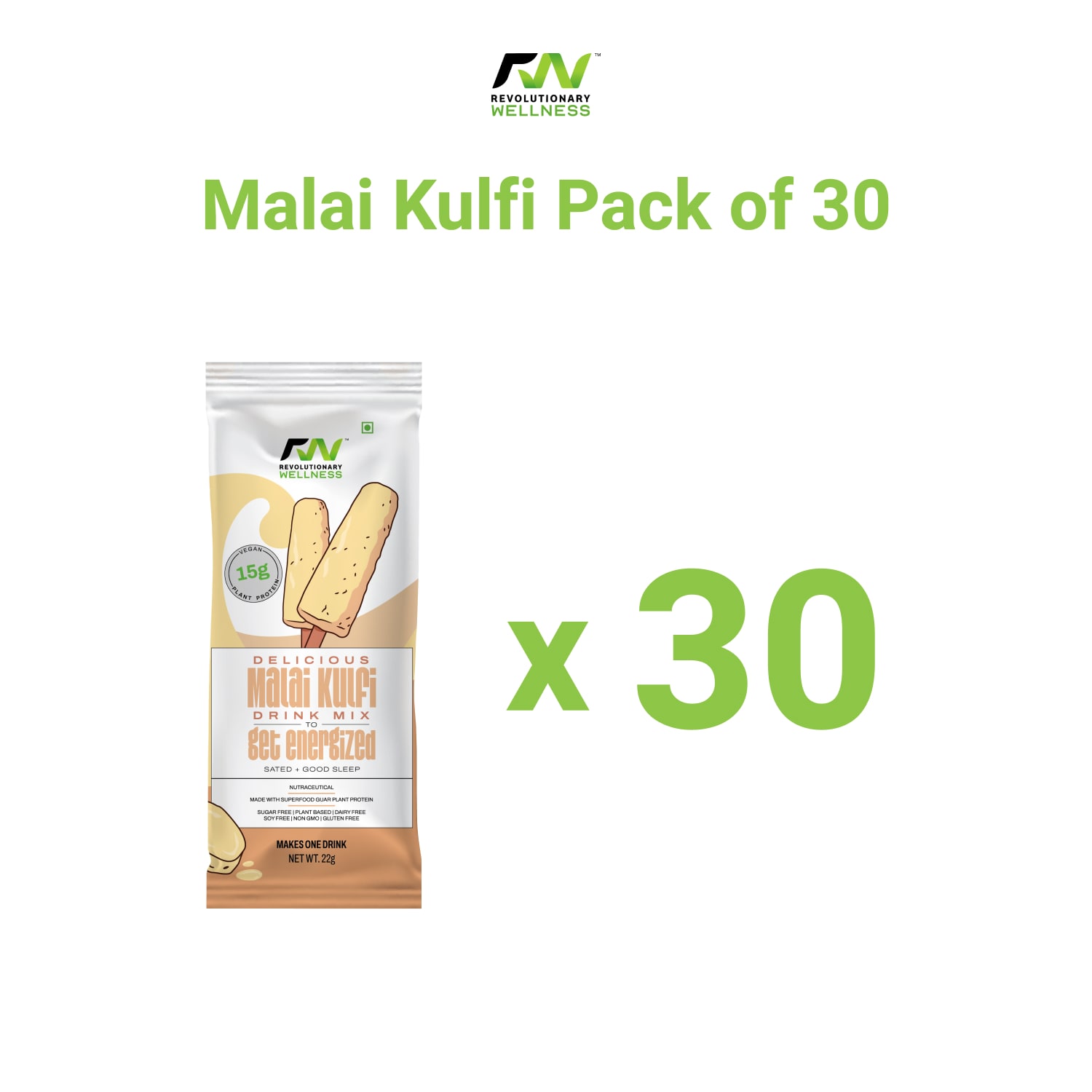 Malai Kulfi - Pack of 30 Malai Kulfi - Pack of 30