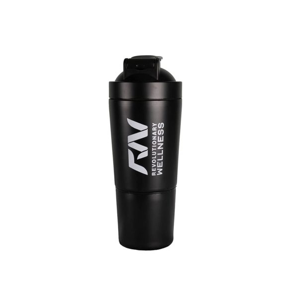 Steel Black 700ml shaker