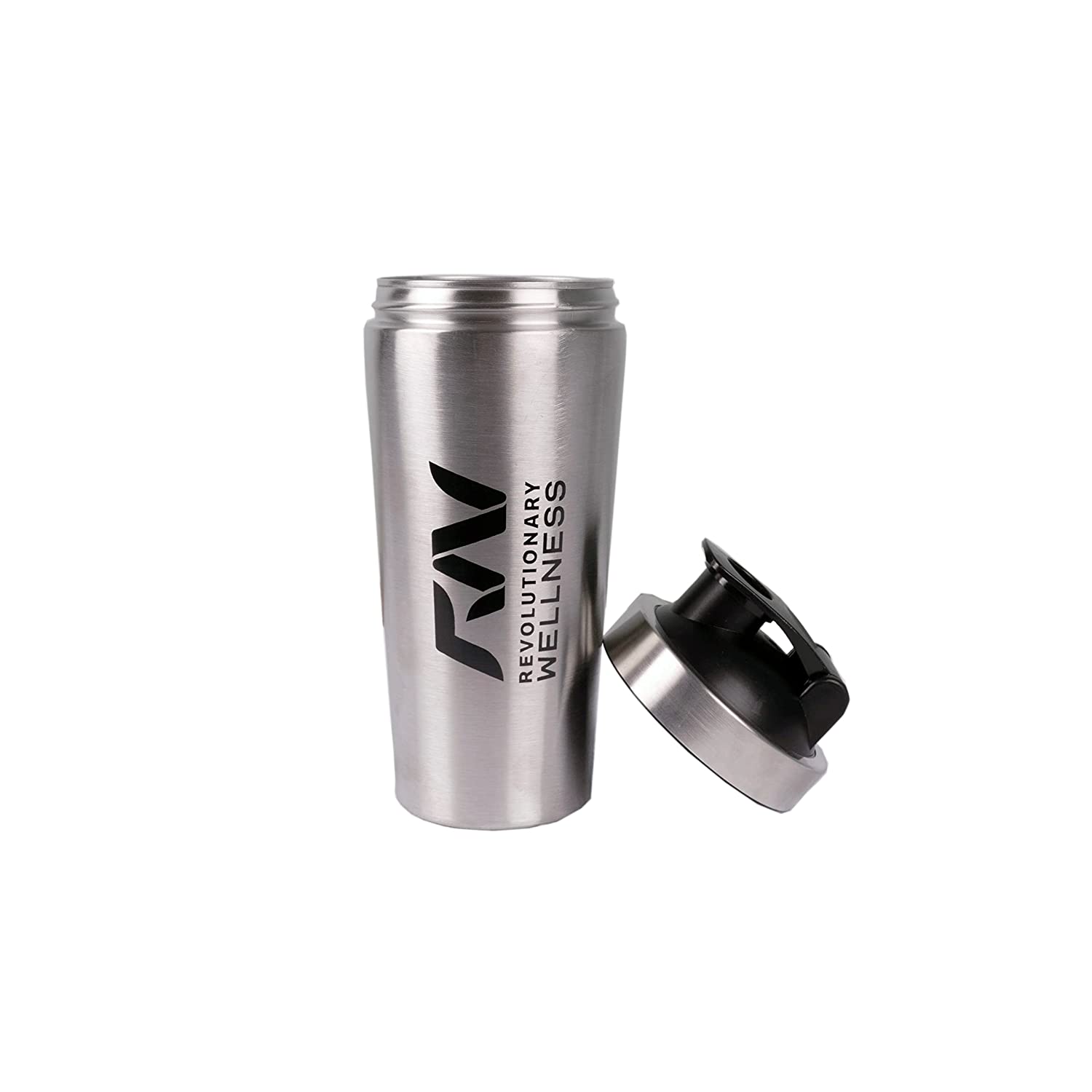 Steel Silver Shaker Bottle Steel Silver Shaker Bottle