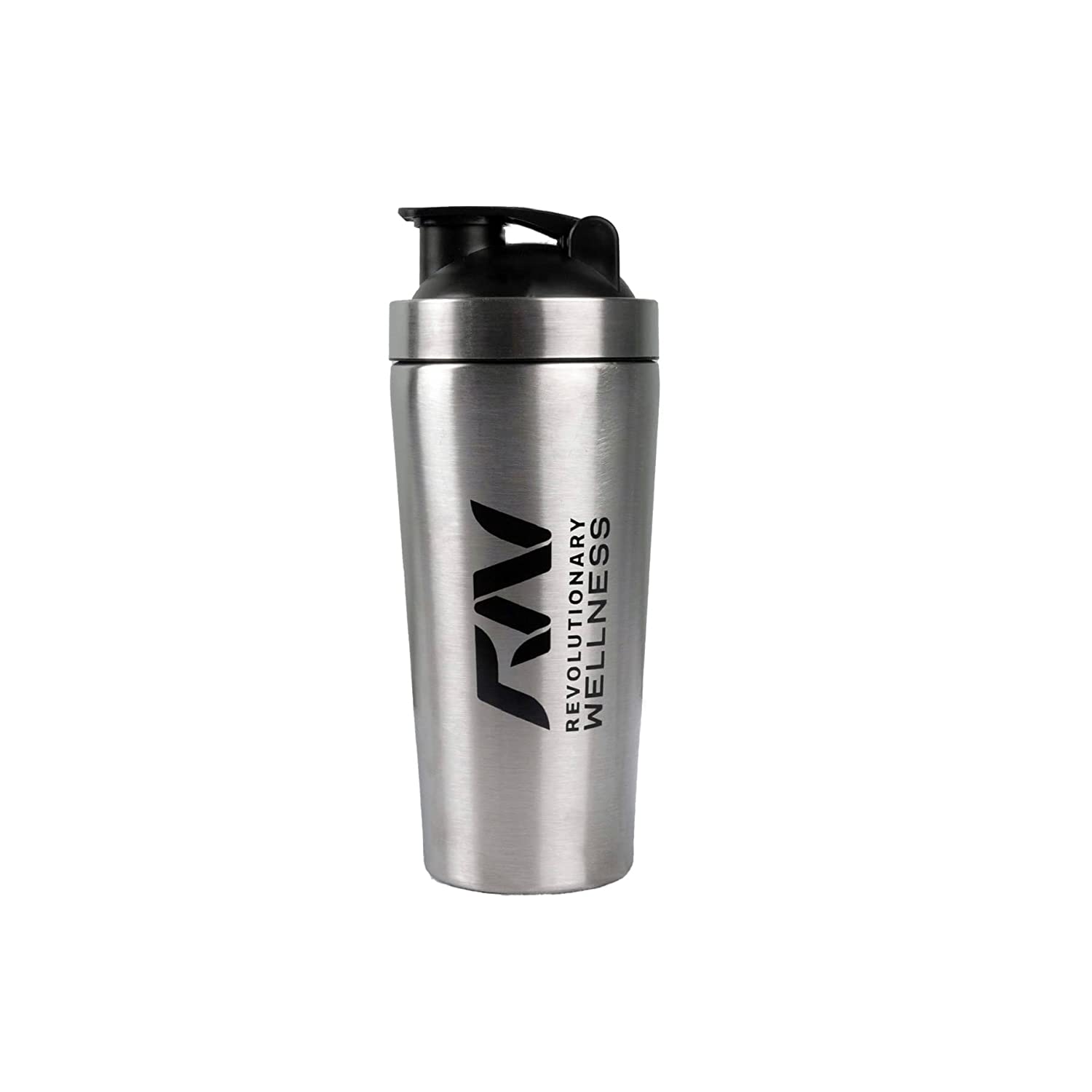 Steel Silver Shaker Bottle Steel Silver Shaker Bottle