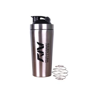 Steel Silver Shaker Bottle